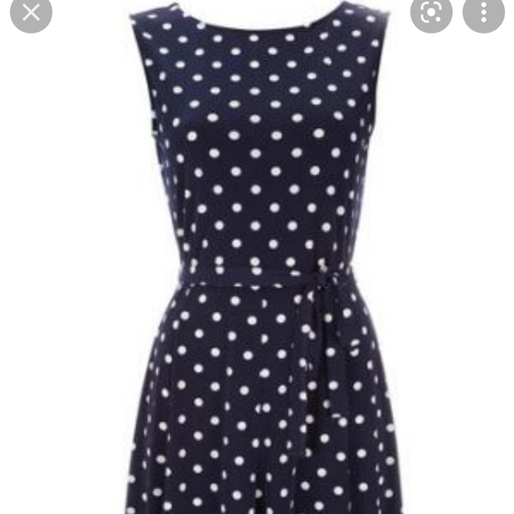 Liz Claiborne Dresses & Skirts - Liz Claiborne Polka Dots Dress NEW
